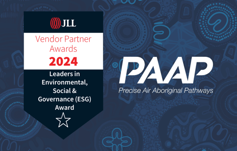 Precise Air wins JLL Vendor Partner Award – Leaders in ESG