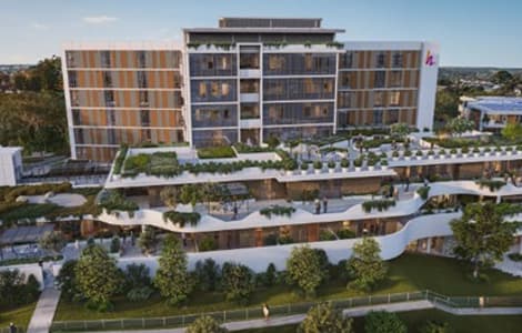 Mechanical services construction underway at HammondCare Greenwich