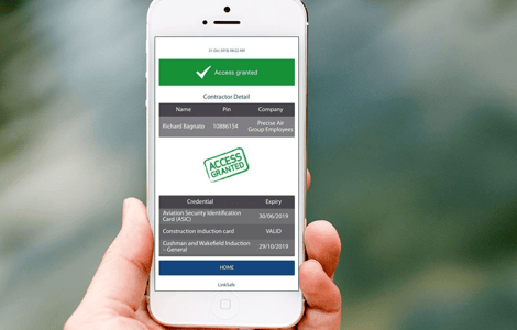 LinkSafe’s latest App update simplifies employee and contractor inspections on site