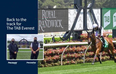 Back to the track for The TAB Everest