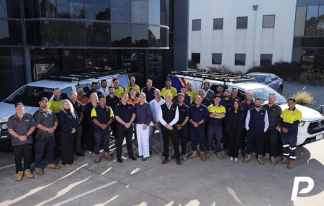 Victorian team servicing over 2,500 sites throughout the state