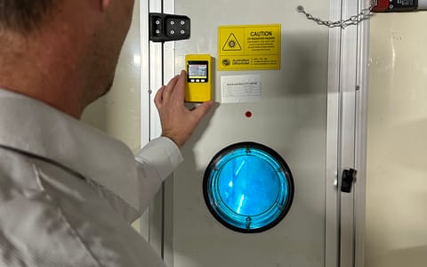 UVC coil disinfection