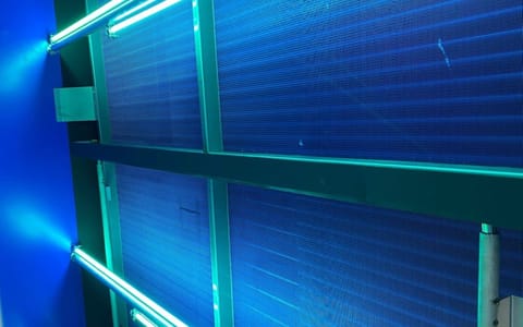 UVC coil disinfection