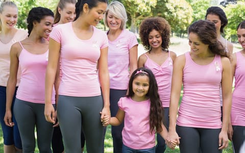 A group and young girls and woman