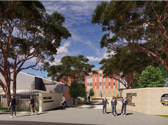 Birrong Boys and Girls High Schools – Construction