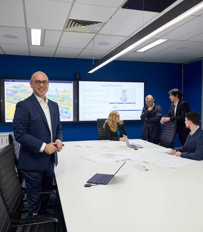 A group in a boardroom