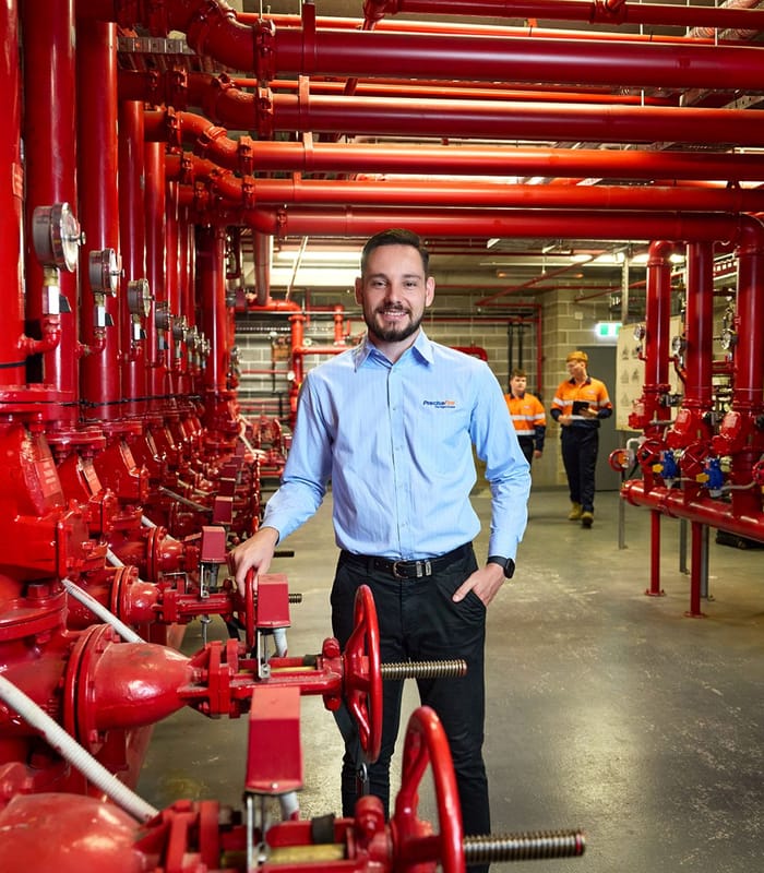 A fire suppression system