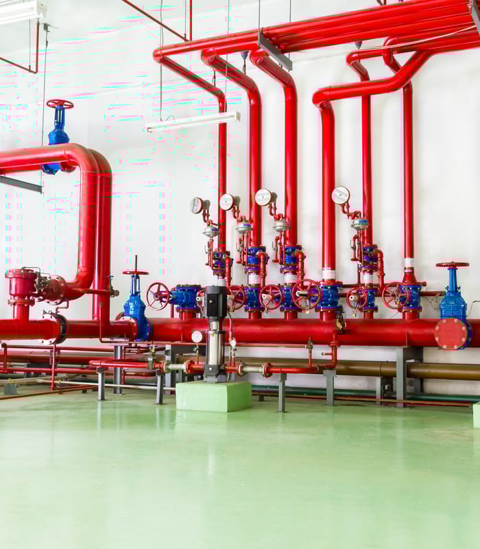 A fire suppression system