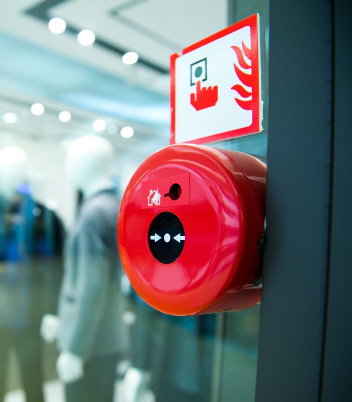 A fire alarm system